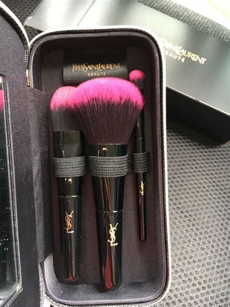 ysl brush kit|saint laurent makeup brushes.